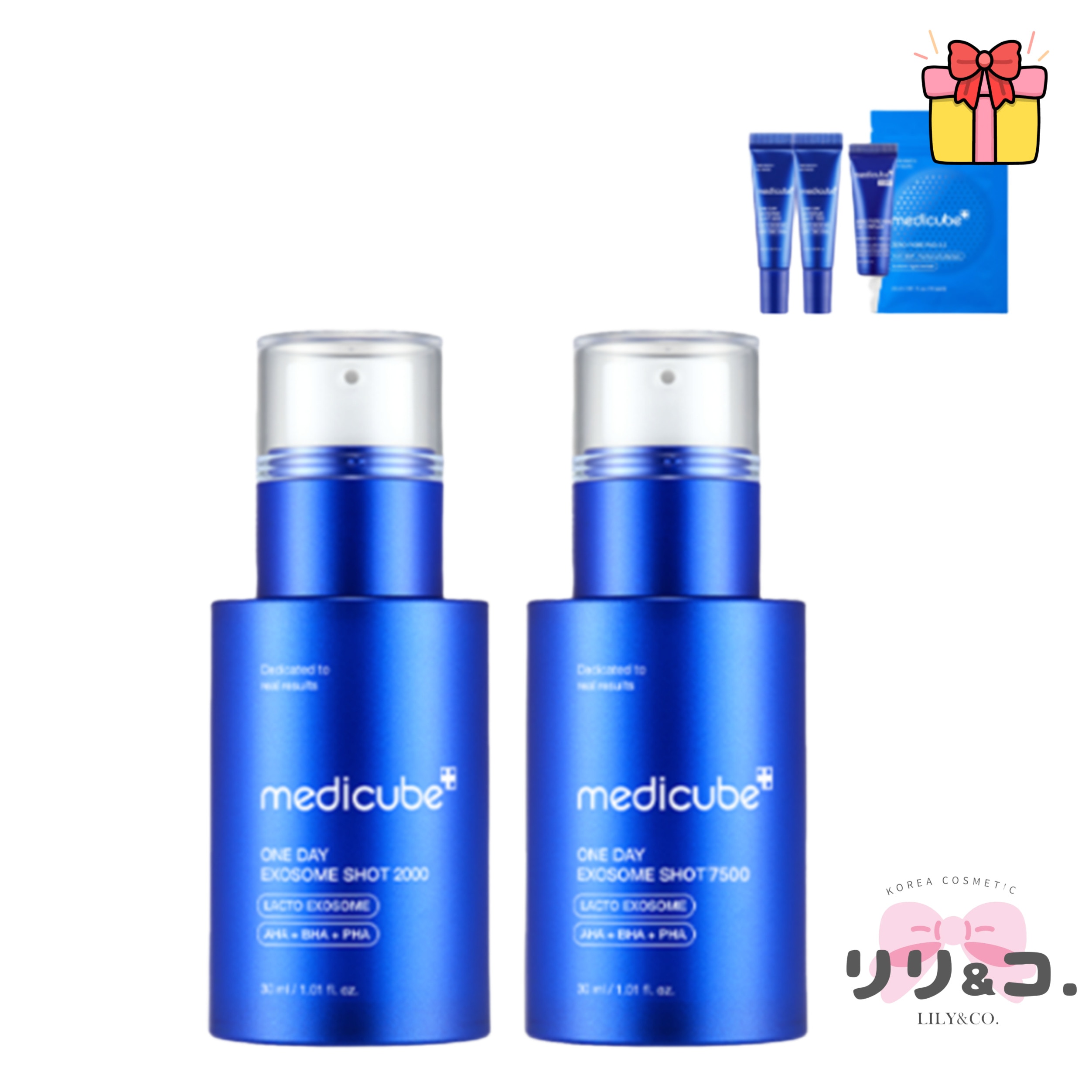 [美容液セット]ゼロ エクソソーム毛穴アンプル 2000/7500_30ml × 2本 エクソソーム 毛穴 黒ずみ 鎮静ケア 毛穴洗浄 導入美容液 美容液 韓国コスメ 毛穴 ブラックヘッド