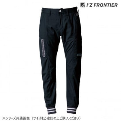 アイズフロンティア ストレッチナイロンジョガーパンツ 05 ブラック M 5923