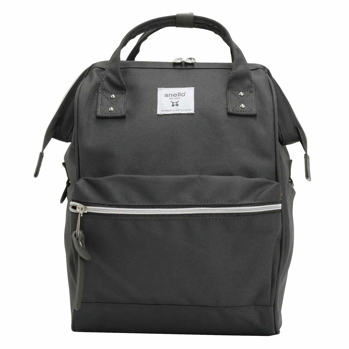 アネロ 口金 リュック (S)/ A4 口金/撥水/多収納/PC収納 CROSS BOTTLE ATB0197Z DGY One Size