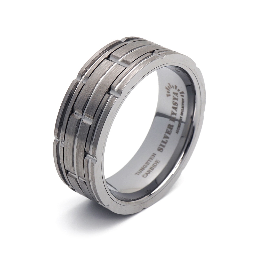 タングステン ごつめリング [r404]
