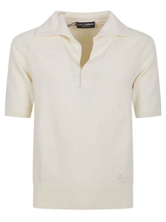 DOLCE & GABBANA Men Polo Shirts GXZBHZJGMGXA3791 White
