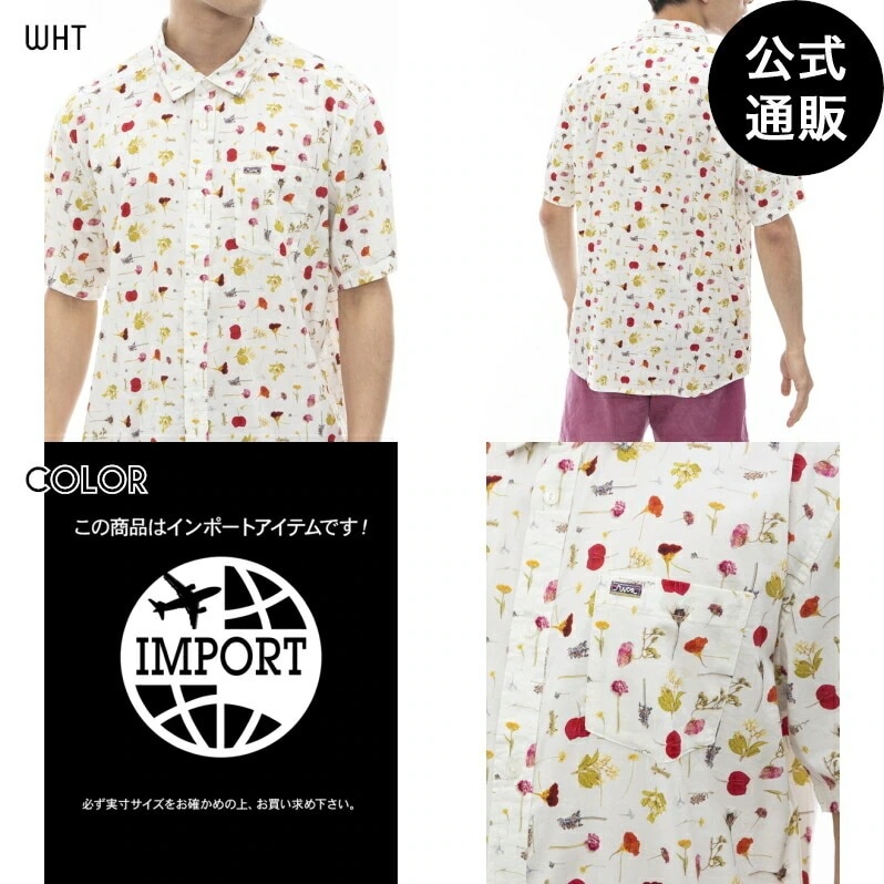 【OUTLET】【MARK OBLOW】 OBLOW PRESSED SS ショートスリーブシャツ 【2024年夏モデル】
