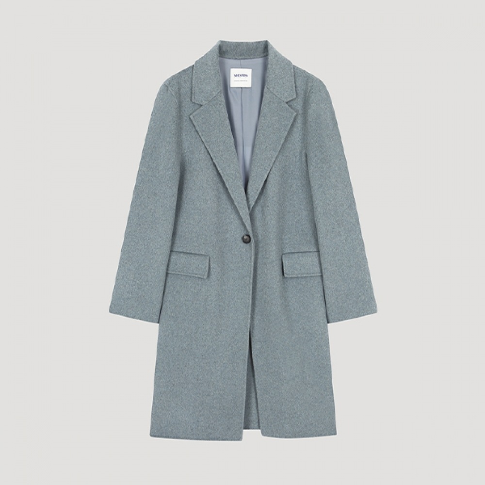 (シーズミス) ウールワンボタンハンドメイドコート_SWHCTO42010_GM