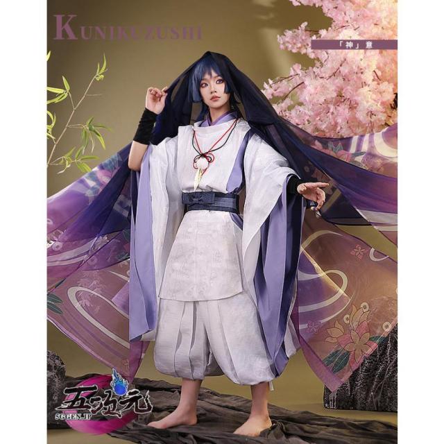 三分妄想　原神　コスプレ　スカラマシュ　傾奇者　散兵少年　神意PV　衣装　ウィッグ　追加可能