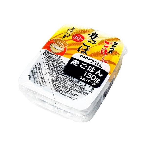 サトウ食品 サトウ サトウのごはん 麦ごはん 150g3 12 メーカー直送