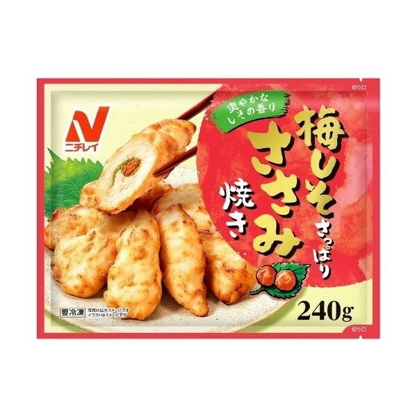 冷凍 梅しそさっぱり ささみ焼き 240g x12 メーカー直送 6,412円