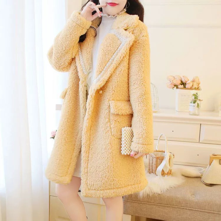 2025年秋冬 おしゃれ ビッグサイズ プラスサイズ ロング 厚手 目玉商品～超人気 冬 テディベア アウター 女物