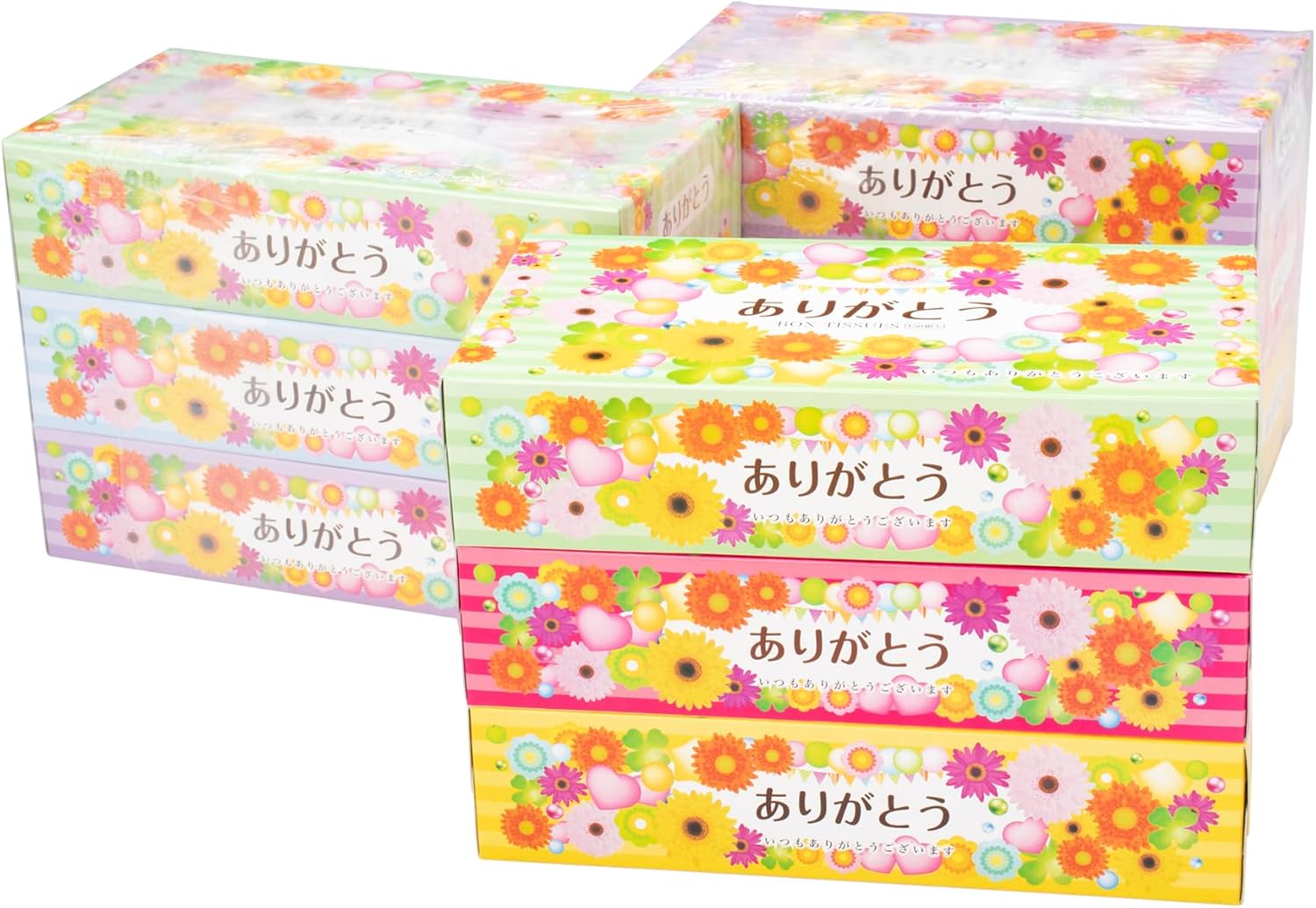 う BOX ティッシュ 150W３P×24入