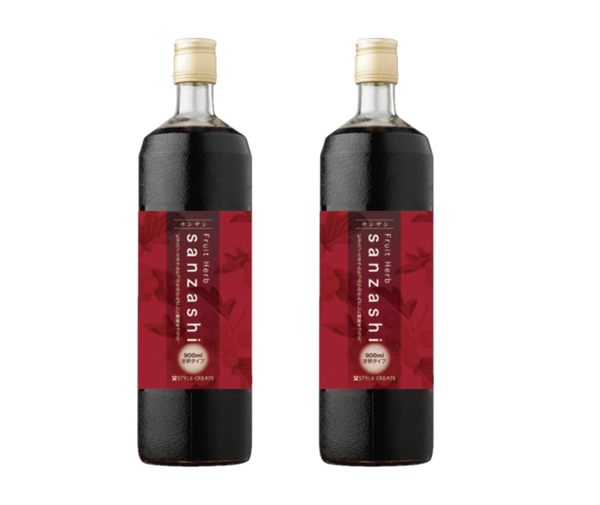 フルーツハーブ さんざし(き釈用)900ml 希釈タイプ 2本セット