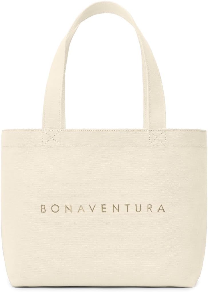 BONAVENTURA ボナベンチュラ イージー キャンバス トートバッグ ミディアムサイズ コットン 肩掛け A4 通勤 普段使い 9カラー