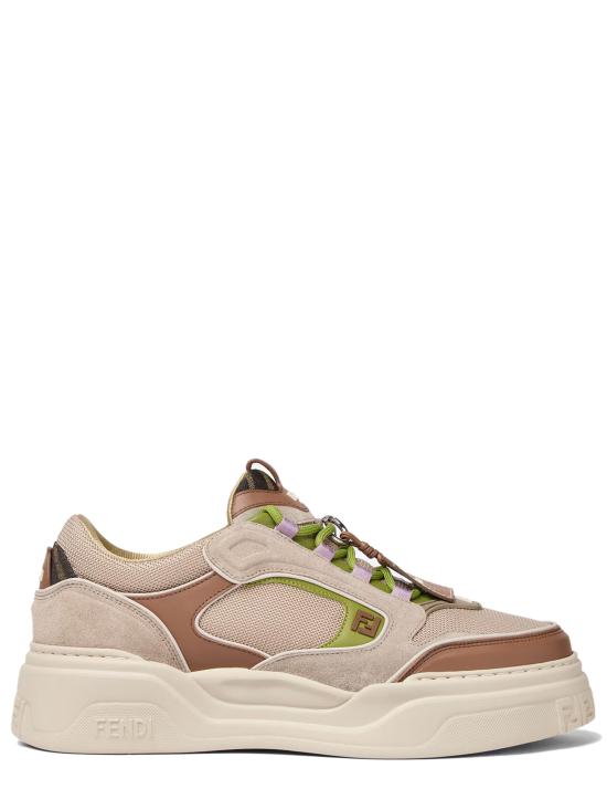 FENDI Men Sneakers 7E1890AWL2 F1VNA Beige
