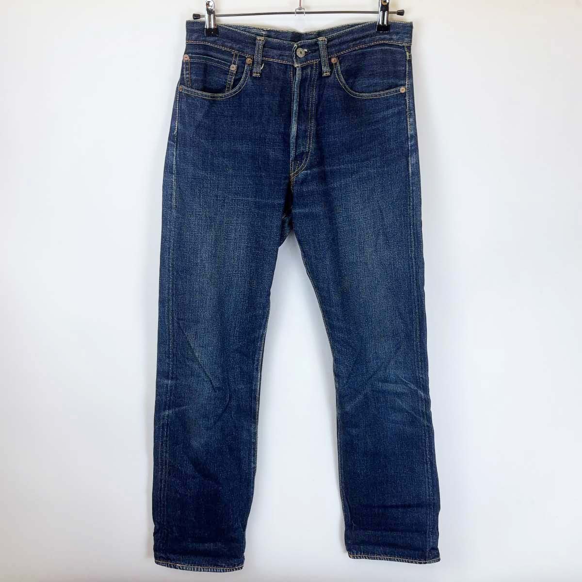 【中古】PLUS MADE プラスメイド デニム パンツ ジーパン メンズ