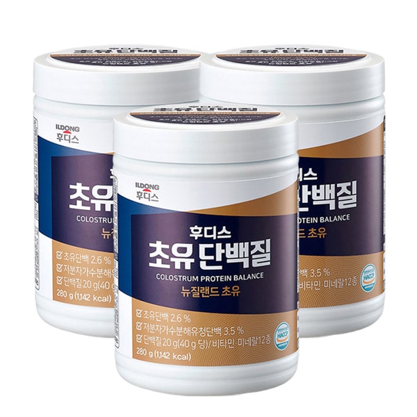 [一同フディス][1+1+1] 初乳 山羊乳 乳清 タンパク質 プロテイン粉末 プラス 280g x 3 / ビタミンA B C D / カルシュル 亜鉛 マグネシウム パントテン酸