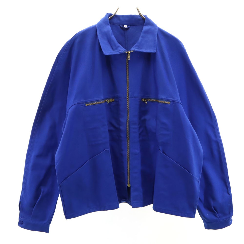 アドルフラフォン 90s オールド コットンジャケット 5 ブルー Adolphe Lafont フレンチワーク メンズ 7,710円