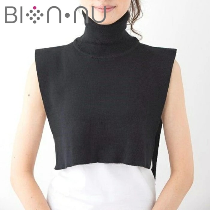 ビオンヌ ボディケアトップス 遠赤外線効果 健康 肩甲骨 授乳着 むくみ BIONNU タートルネック おしゃれ 温活 山崎麻央