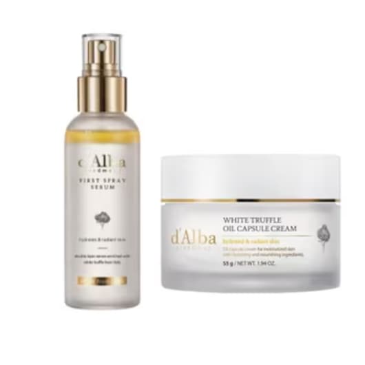[2点セット] ホワイト トリュフ ファースト スプレー セラム 100ml + オイル カプセル クリーム 55g