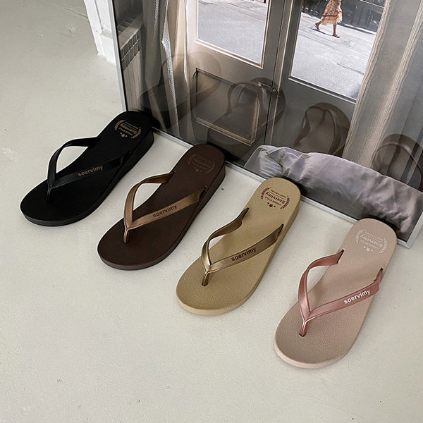 サンダル ビーチサンダル トング フラット レディース ぺたんこ 黒 茶色 ベージュ ピンク