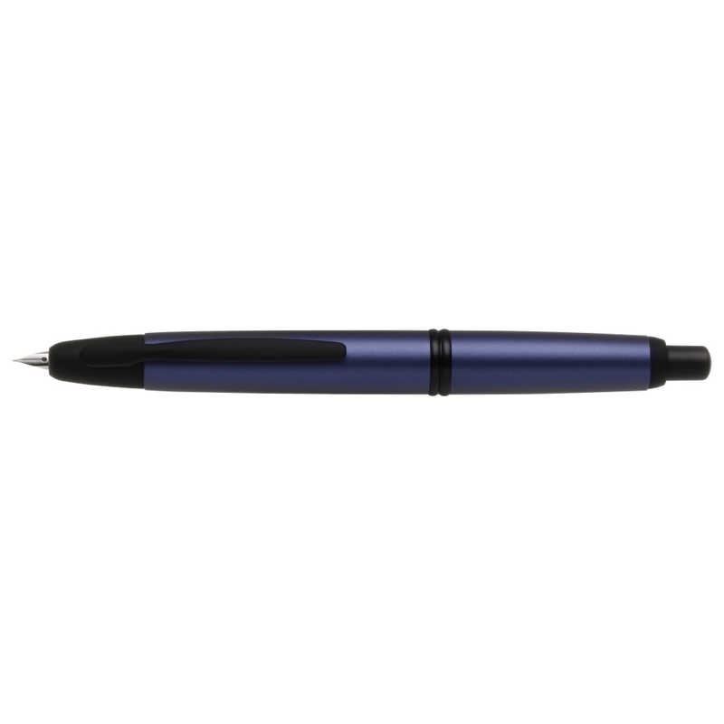 【2026年06月17日発売予定】パイロット　万年筆 キャップレスステンレス マットアッシュブルー F(細字)　FCS-1-MAL-F