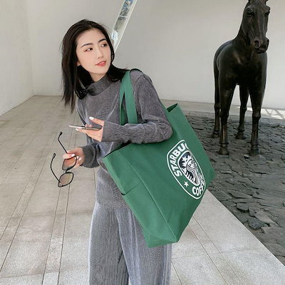 STARBUCKS スターバックス トートバッグ 大人気　お買...のサムネイル
