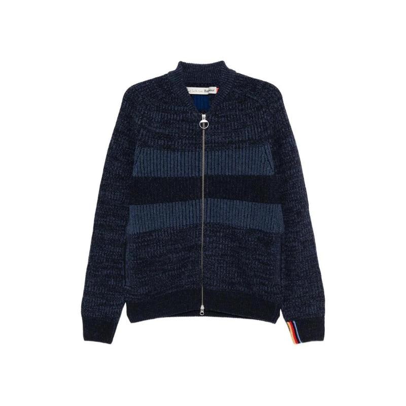 25 FW X ポール・スミス ボンバー カーディガン MKN1695NY91 TP444130439