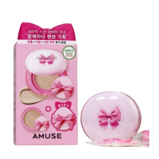 セラミックスキンパーフェクタークッションバレリーナエディション限定企画 （+詰め替え+パフ付）