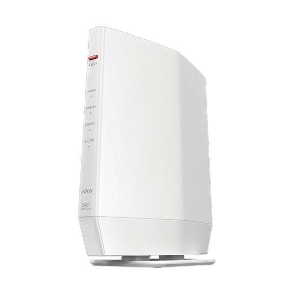 バッファローAirStation 無線LAN親機 11ax／ac／n／a／g／b 4803+573Mbps WSR-5400AX6P-WH1台 19,088円