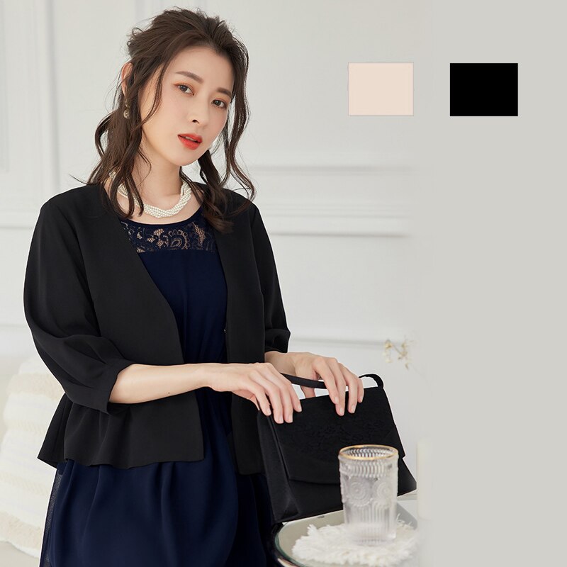 パーティー ボレロ 結婚式 フォーマル お呼ばれ 二次会 羽織り カーディガン ジャケット アウター 同窓会 ドレス 二次会 G88550