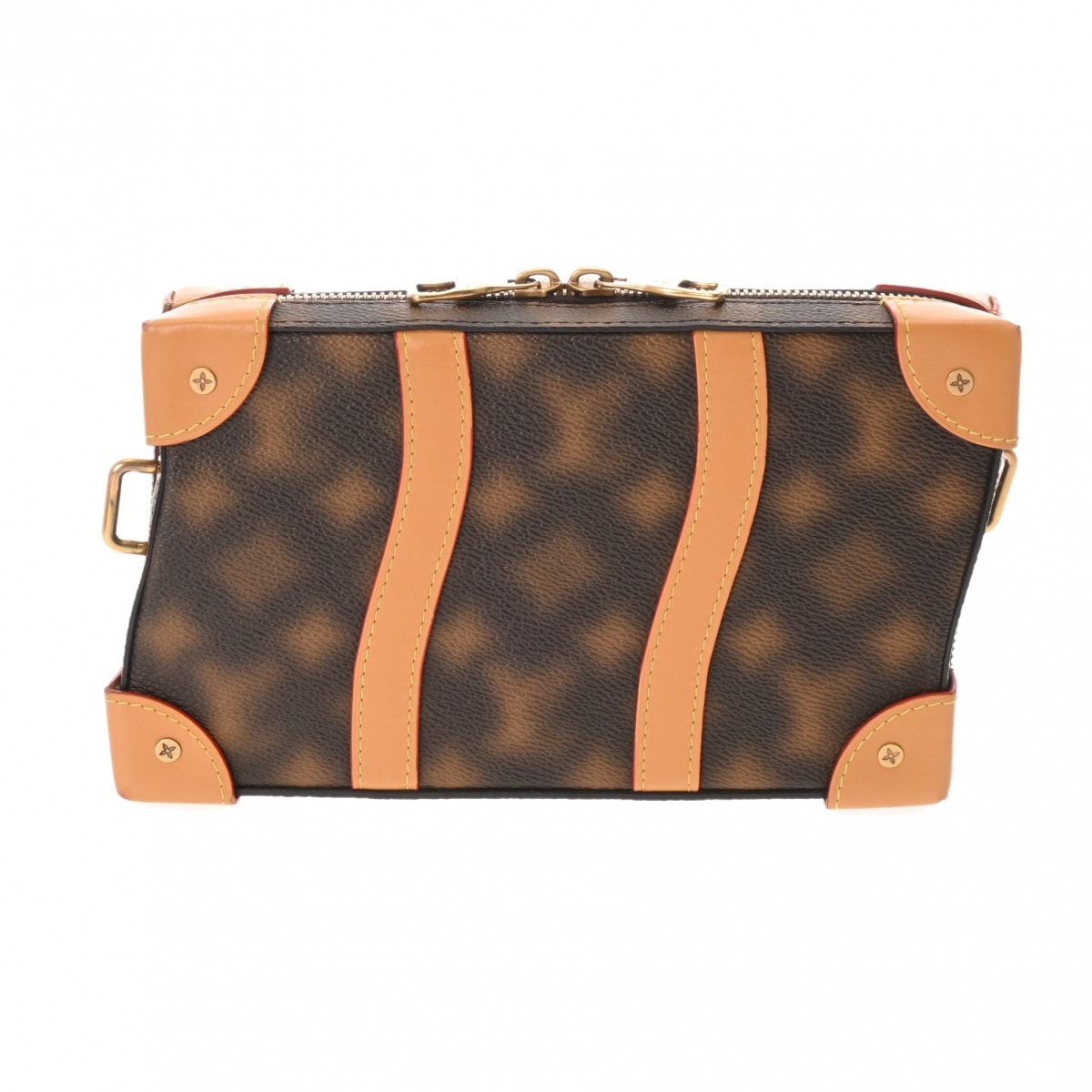 ディスイズイットモノグラム ソフトトランク ブラウン M82580 メンズ モノグラムキャンバス ショルダーバッグ ABランク 中古 銀蔵