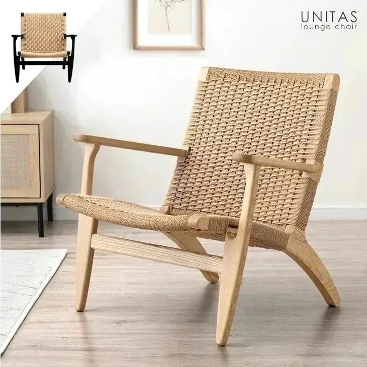 パーソナルチェア 北欧 アッシュ リビング おしゃれ 肘付き ラウンジチェア 天然木 リラックス 完成品 ブラック 椅子 ナチュラル 肘付 イージーチェア