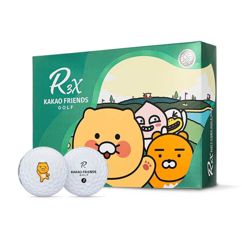 【カカオフレンズゴルフ】R3Xハンズアップフレンズエディション（ダーズン）