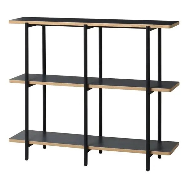 ラック 棚 木目柄 ミッドセンチュリー ブラウン 省スペース 木製 おしゃれ 北欧