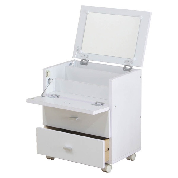 組立家具 フィーゴ ドレッサー WH FWK-4553DR 81893 不二貿易