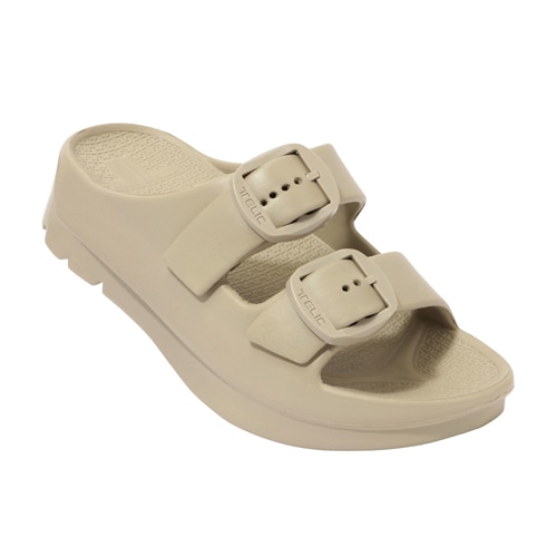 TELIC W-BUCKLE2-CB-ML リカバリーサンダル（Cork brown・サイズ：ML(25.5-26cm)） WBUCKLE2CBML