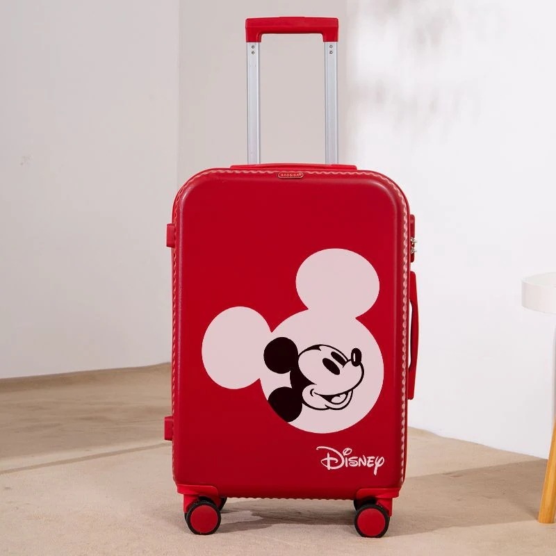 【3日間送信】ディズニーミッキー新型スーツケース女子学生落書きミッキーマウス旅行パスワードボックス男性レバー丈夫長持ち