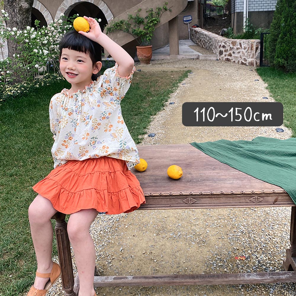 Qoo10] 小学生 女の子 夏服 セットアップ 半袖