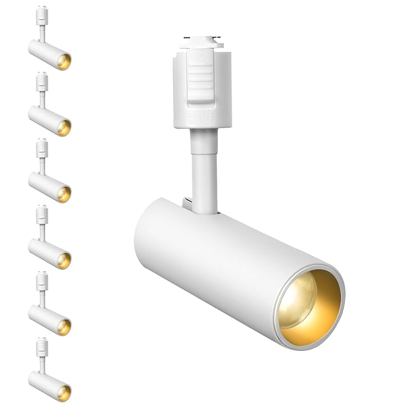 ダクトレールライト ライティングレール用スポットライト ledスポットライト消費電力10W 白色光63000K LED搭載 大光量1100lm アメリカ(BridgeLux)LEDチップ 演色性Ra9