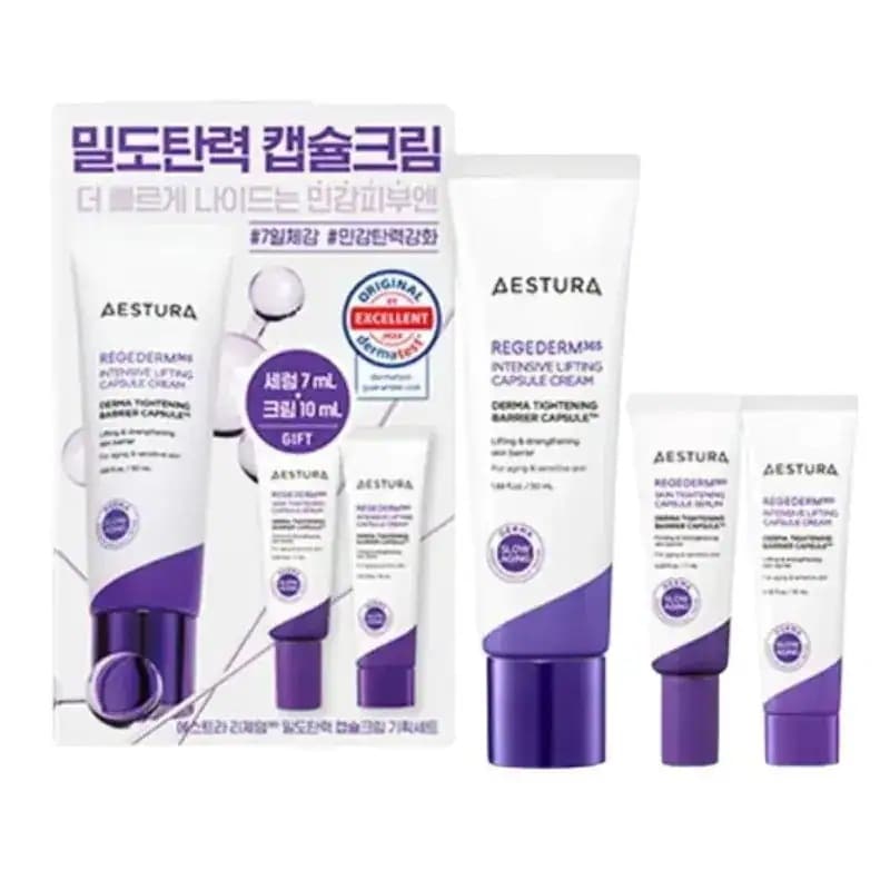 [NEW]リーゼダム 365 密度弾力カプセルクリーム, 50ml(+10ml+セラム7ml)