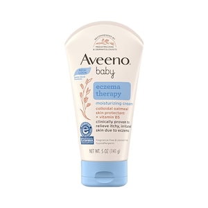 Aveeno 子供用フェイスクリーム ベビーモイスチャライジングローション マルチエフェクトリペアクリーム ボディローション 赤みとかゆみを和らげる 141g マルチエフェクトリペアクリーム