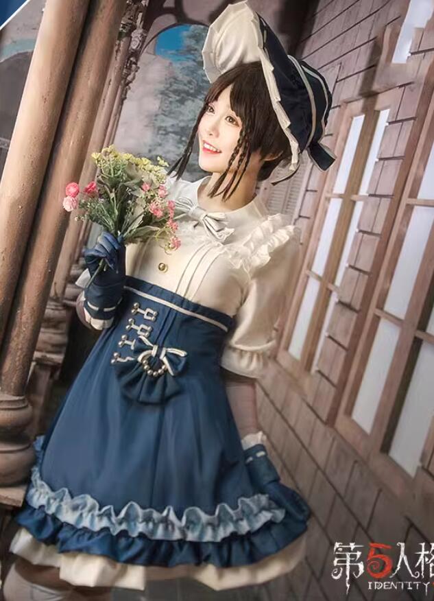 大人サイズ 子供サイズ アイデンティティ V 第五人格 庭師エマウッズ コスプレ衣装 ワンピース コスチューム 制服 ハロウィン 学園祭 イベント 文化祭期間限定30％
