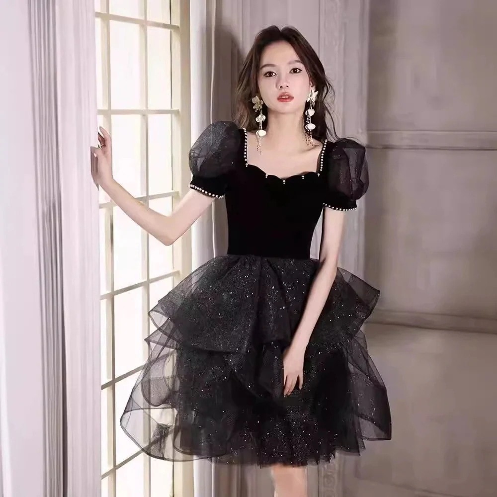 ミニドレス 披露宴 花嫁 ミニドレス 安い パーティードレス 二次会 コンサート 結婚式 カラードレス ミニ 演奏会 ウェディングミニドレス カクテルドレス