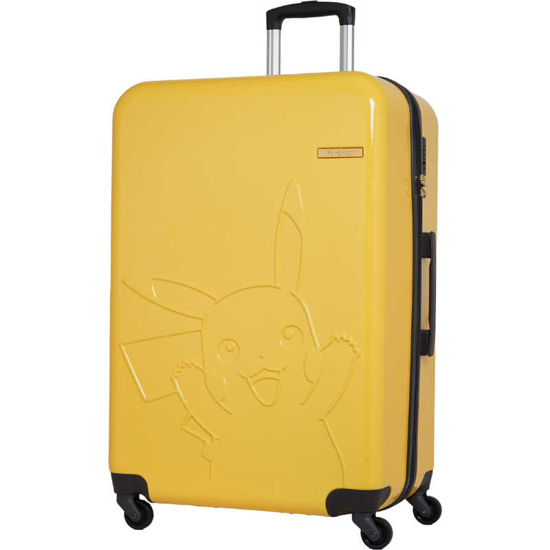 ポケモン　Pokemon ピカチュウ スーツケース Lサイズ 宿泊目安：1週間以上 [TSAロック搭載 / 95L] イエロー　PK-0864-69-YE