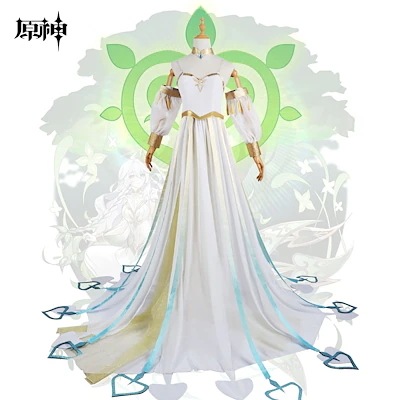 原神 げんしん Genshin ナヒーダ Nahida コスプレ衣装 Greater Lord Rukkhadta コスチューム 変装 仮装