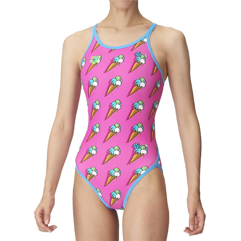 トレ-ニングワンピ-ス(オ-プンハ スイエイミズギW キョウギ (as4fwm14w-pkbl)