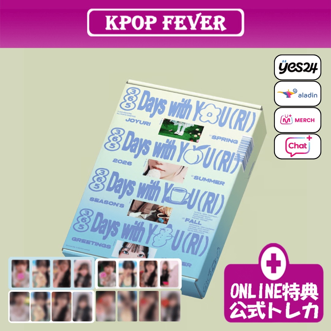 [online特典] JO YURI [365 Days with YOU(RI)] 2026 Season’s Greetings