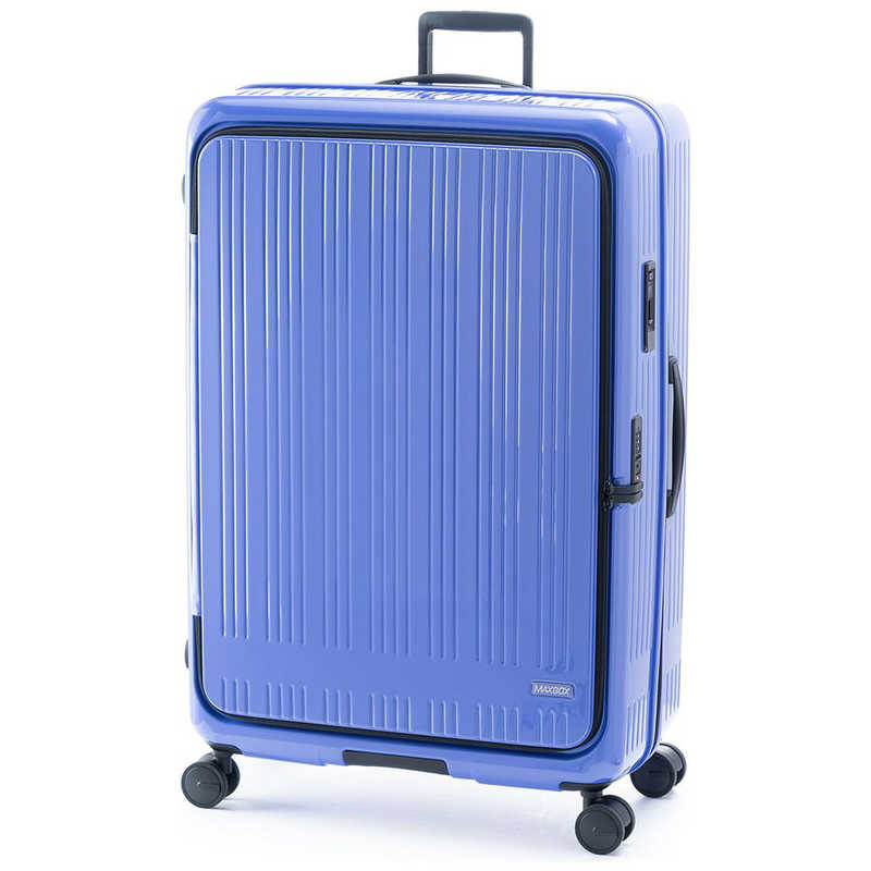 A.L.I　ハードキャリー MAXBOX 横開きフロントオープン パンジーパープル [TSAロック搭載 /142(+14)L]　MX-8011-33W