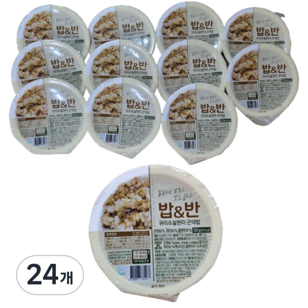 ボブ&バンオート麦&チョンヒョンミコンヤクバプ150g24個