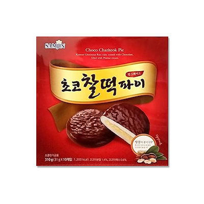 （SAMJIN) もちチョコパイ10個入310g*【1箱】韓国食品　...のサムネイル