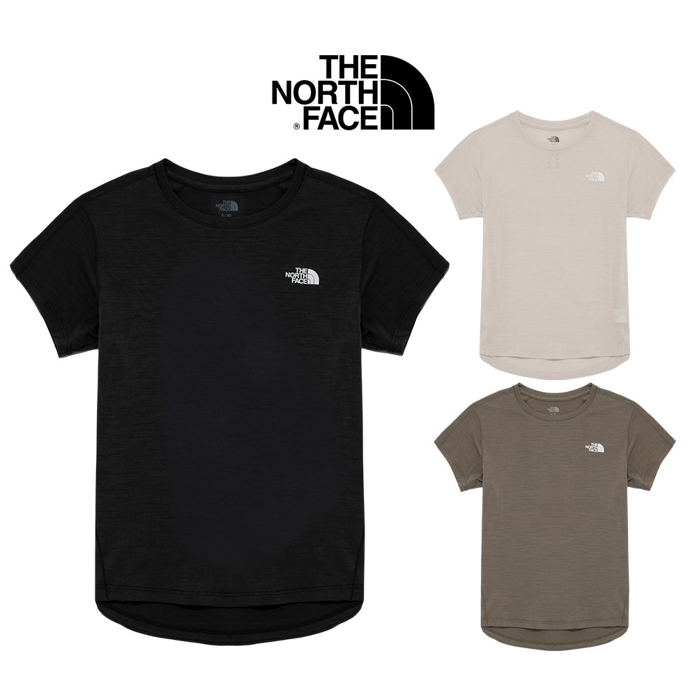 送料無料 THE NORTH FACE WS MERINO BREEZE S/S R/TEE ザノースフェイス 韓国正規品 Tシャツ 半袖 夏 ロゴ レディース 大人 おしゃれ かわいい