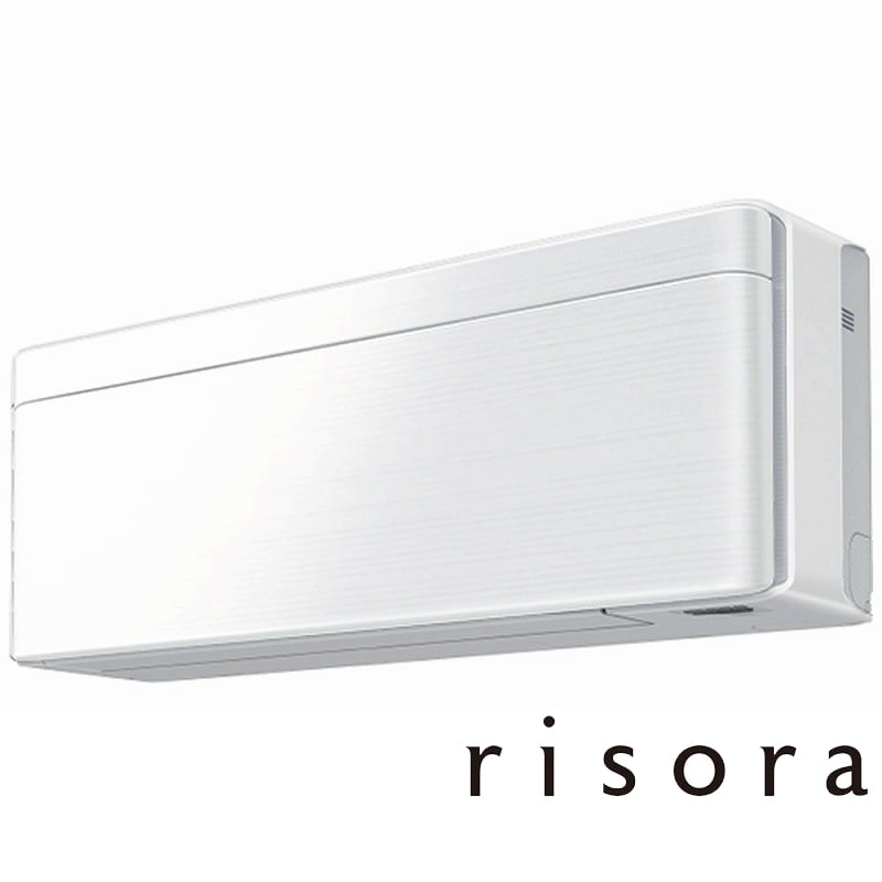 （標準取付工事費込）ダイキン　DAIKIN　エアコン おもに14畳用 risora リソラ SXシリーズ [ファブリックホワイト]　S403ATSP-W/F 本体ホワイト色