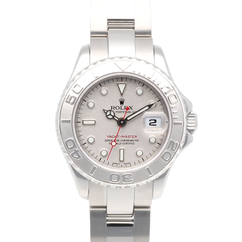 ロレックス ヨットマスター オイスターパーペチュアル 腕時計 ステンレススチール 169622 自動巻き 1年保証 ROLEX 中古 美品
